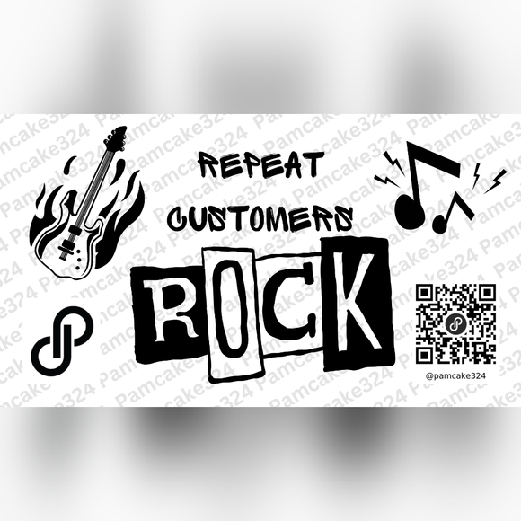 Handmade Repeat Customers QR Stickers 50 ct - Picture 3 of 5